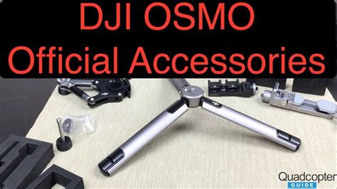 Official DJI Osmo Accessories - First Look | Dji osmo, Dji osmo mobile, Dji