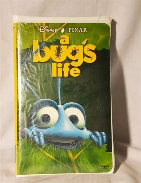 A Bugs Life Vhs Tape Disney Pixar New Sealed Clamshell