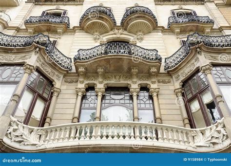 Architecture in Barcelona, Spain Stock Photo - Image of building ...