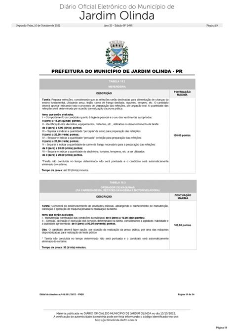 EDITAL DE ABERTURA CONCURSO PÚBLICO N001 2022 Notícias Prefeitura