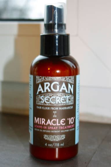 Omygloss Recension Argan Secret Miracle 10 Leave In Spray Treatment