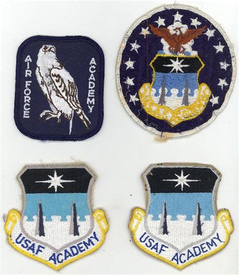 My Small Collection Of Air Force Academy Insignia Displays Us