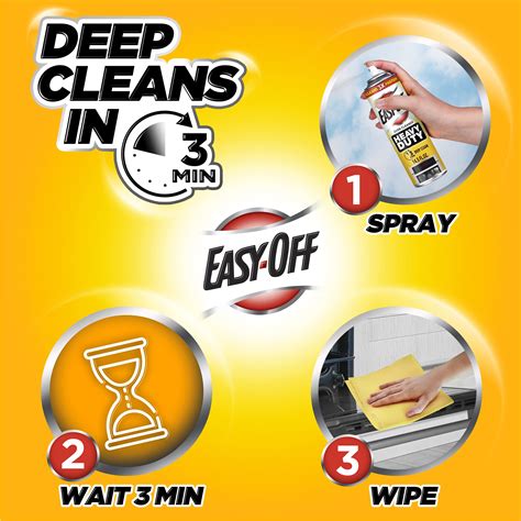 Easy Off Heavy Duty Oven Cleaner Spray Oz Removes Grease Buy