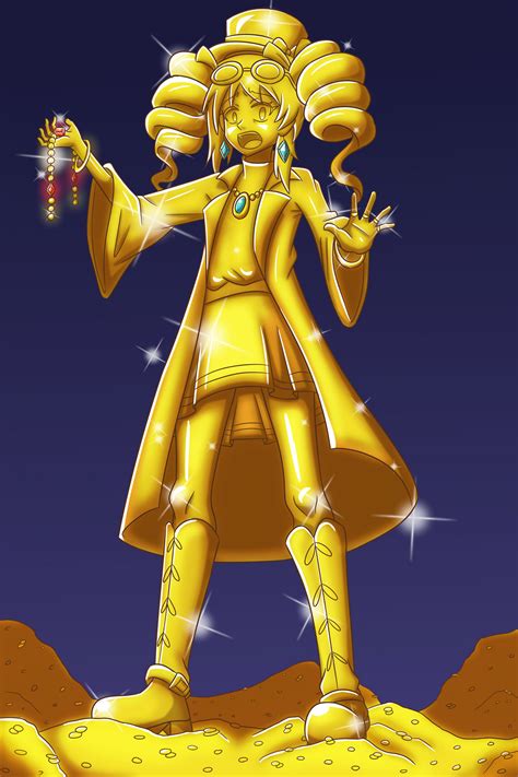 Joon turned into Gold (ALT) by LexASFR on DeviantArt