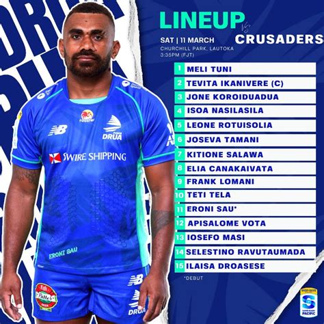 Super Rugby Pacific Byrne Names Squad To Face Crusaders The Fiji Times