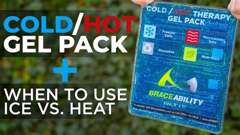 Reusable Cold And Hot Gel Pack Tips On When To Use Ice Vs Heat Therapy