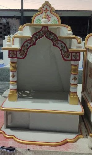 Vertical Traditional Designer Marble Mandir, For Home at Rs 2500 in Amet