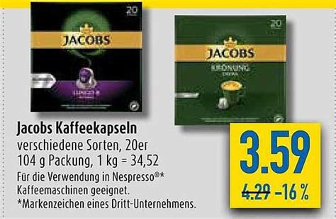 Jacobs Kaffeekapseln Angebot Bei Diska 1Prospekte De