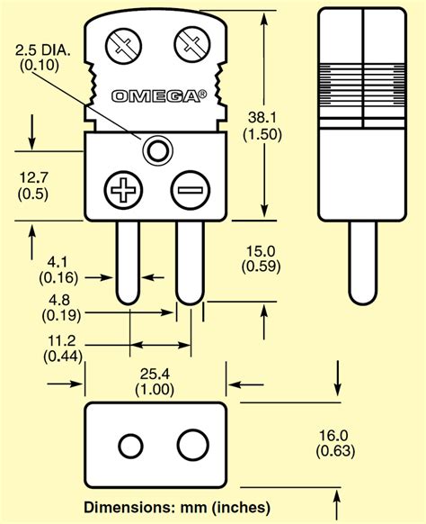 Nhx Uhx High Temperature Ceramic Connector Standard Size Omega Engineering