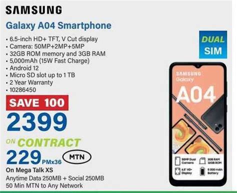 Samsung Galaxy A Smartphone Offer At Incredible Connection