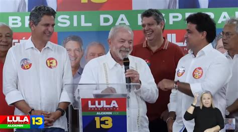 Ao Vivo Lula Conversa Com A Imprensa E Faz Caminhada Em Aracaju