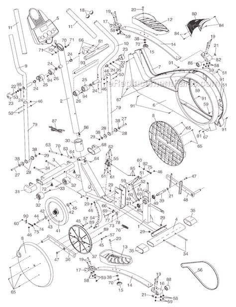 Proform 605 Hr Elliptical Pfevel59831