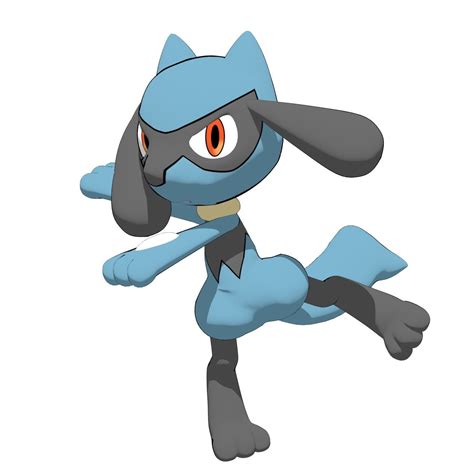 3D Riolu Pokemon | CGTrader