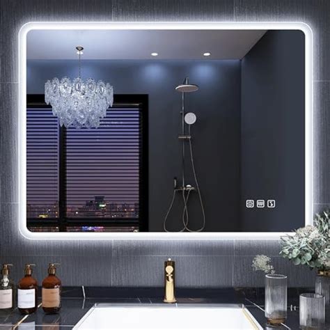 Sbagno 1000 X 700 Mm Led Illuminated Bathroom Bluetooth Mirror Ip44