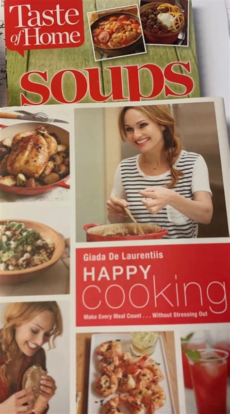 Table Hopping giveaway: Soup, Giada cookbooks - Table Hopping