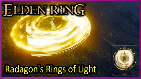 Radagon S Rings Of Light Gameplay Elden Ring Youtube