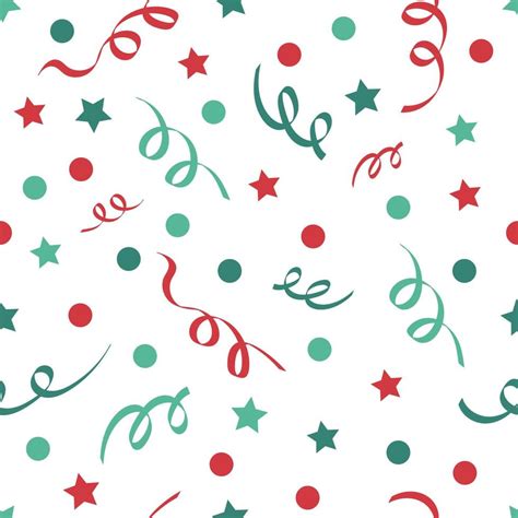 Confetti Background In Christmas Shades 14002449 Vector Art At Vecteezy