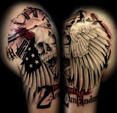 150 Cool Patriotic Tattoos Ideas 2023 American Themed Designs With