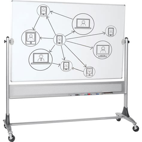 Best Rite Platinum Mobile Reversible Markerboard 669rh Dd Bandh