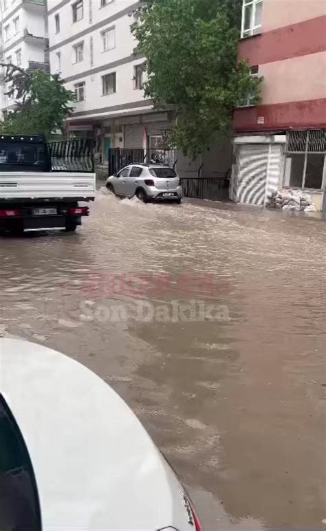 Ankara Trafik Radar On Twitter Demetevler Ara Sokaklarda Sel