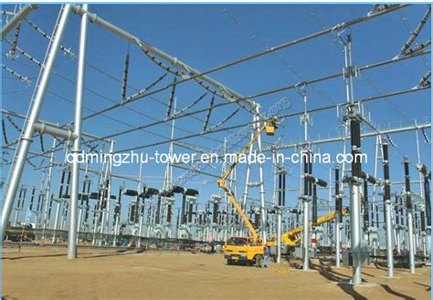 Power Plant Substation Steel Structure China Electrical Substation