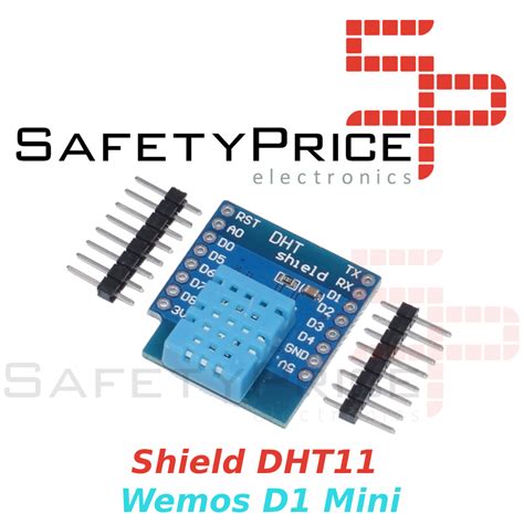 Modulo Shield Dht Temperatura Y Humedad Para Wemos D Mini