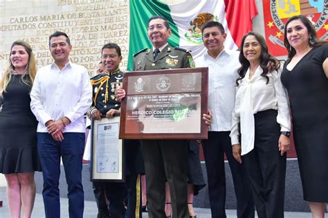 Conmemora Congreso De Oaxaca Bicentenario Del Heroico Colegio Militar