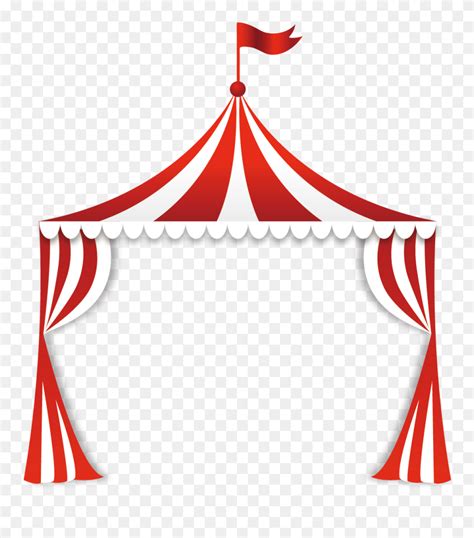 Download Circus Tent Clip Art - Circus Tent Top Clipart - Png Download (#255205) - PinClipart ...