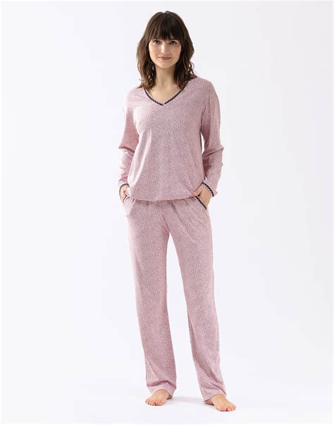 Jersey Fabric Pyjamas Forever Pink Lingerie Le Chat