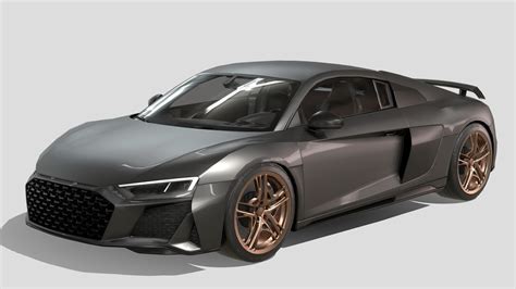 Audi R8 V10 Buy Royalty Free 3d Model By Phazan Product Phazan [eaf4e7e] Sketchfab Store