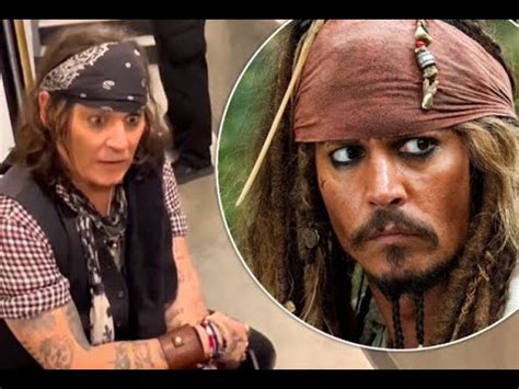 Johnny Depp Vuelve A Interpreta A Jack Sparrow Sin Barba Para Sus Fans