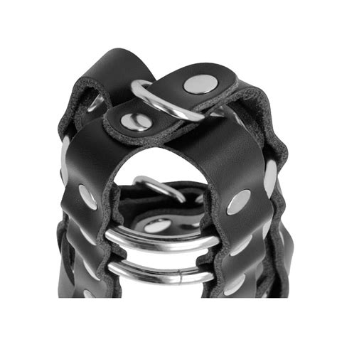 CINTURA GABBIA DI CASTITA PER UOMO SEX TOY IN PELLE