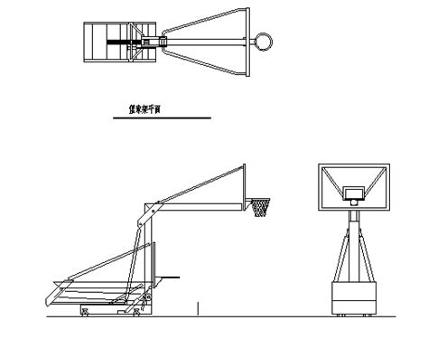 Basketball Rack D Detail Cadbull