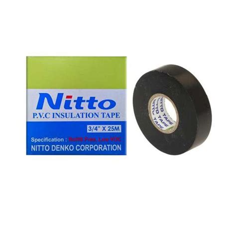 Jual ISOLASI KABEL LISTRIK NITTO 25 M SELOTIP TAPE Nitto 25 Meter