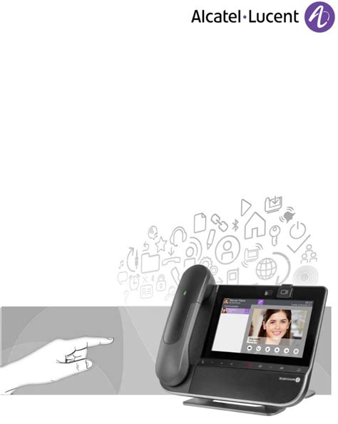 Manual Alcatel Lucent Smart Deskphone Page Of German