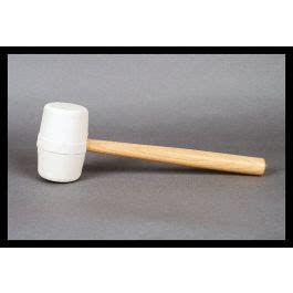 HAMMER, RUBBER MALLET 18 OZ 14 1/2 NON-MAR GREY HEAD