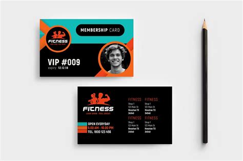 Gym Fitness Membership Card Template In Psd Ai And Vector Brandpacks