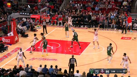 Challenge Of Called Foul Bucks Rockets Nba Official