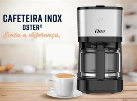 Cafeteira El Trica Oster Ocaf At Caf S Preta Inox Wt Promo Es