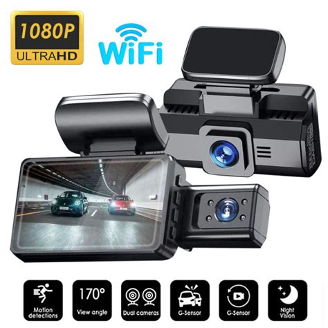 Hd P Car Video Recorders Inch Dash Cam Black Box Car Dvr Camera