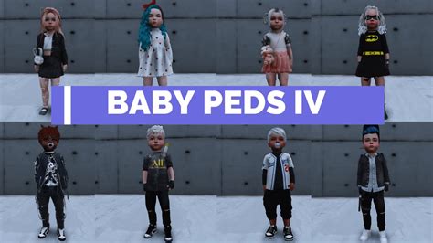 Menu De Peds 40 Baby Peds Script Peds Kid Peds Fivem Exlusive