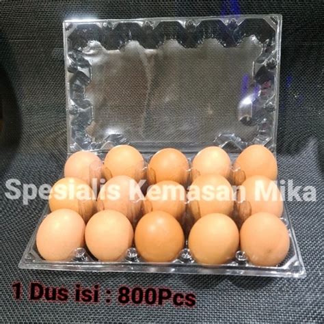 Jual Mika Telur Egg Tray Tray Telur Isi Butir Sudah Ada Pengunci