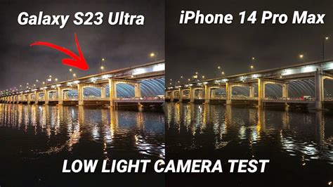 Galaxy S23 Ultra Vs IPhone 14 Pro Max Camera Test After Updates Night