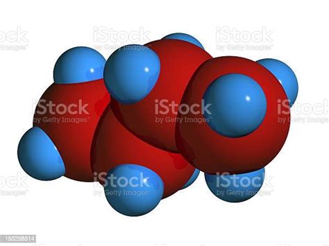 Isolated 3d Model Of A Butane Molecule Stock Photo Download Image Now