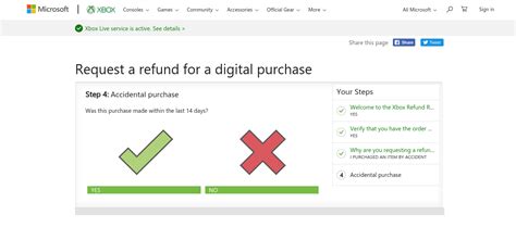 Denied a refund for an xbox digital game purchased accidentally by ...