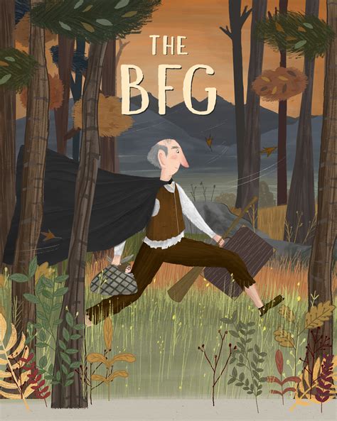 The BFG - Book Illustration on Behance