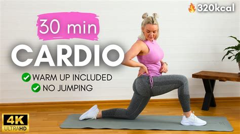 30 Min No Jumping Cardio Workout Full Body Cardio Hiit Workout Warm