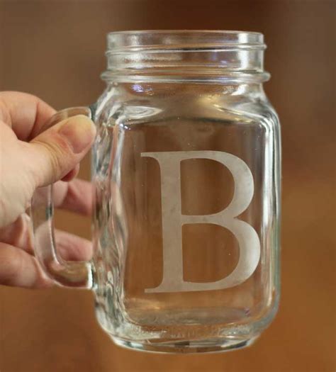 Diy Etched Mason Jar Glasses Sometimes Homemade