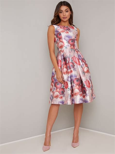 Clothing Sale Chi Chi London Prom Dresses With Pockets Floral