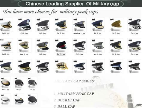 Army Military Officer Short Peaked Cap - Buy Officer Peaked Cap,Peaked ...